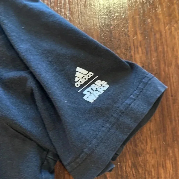 Adidas hoops basketball  Star‎ Wars boys tee shirt XL excellent condition - Picture 3 of 5